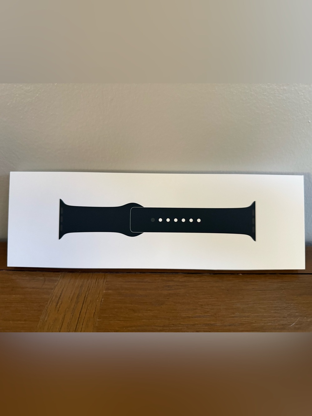NWT Apple Watch Sport Band Black 42mm Small/Medium